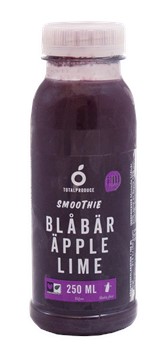 Smoothie Blåbär Äpple Lime
